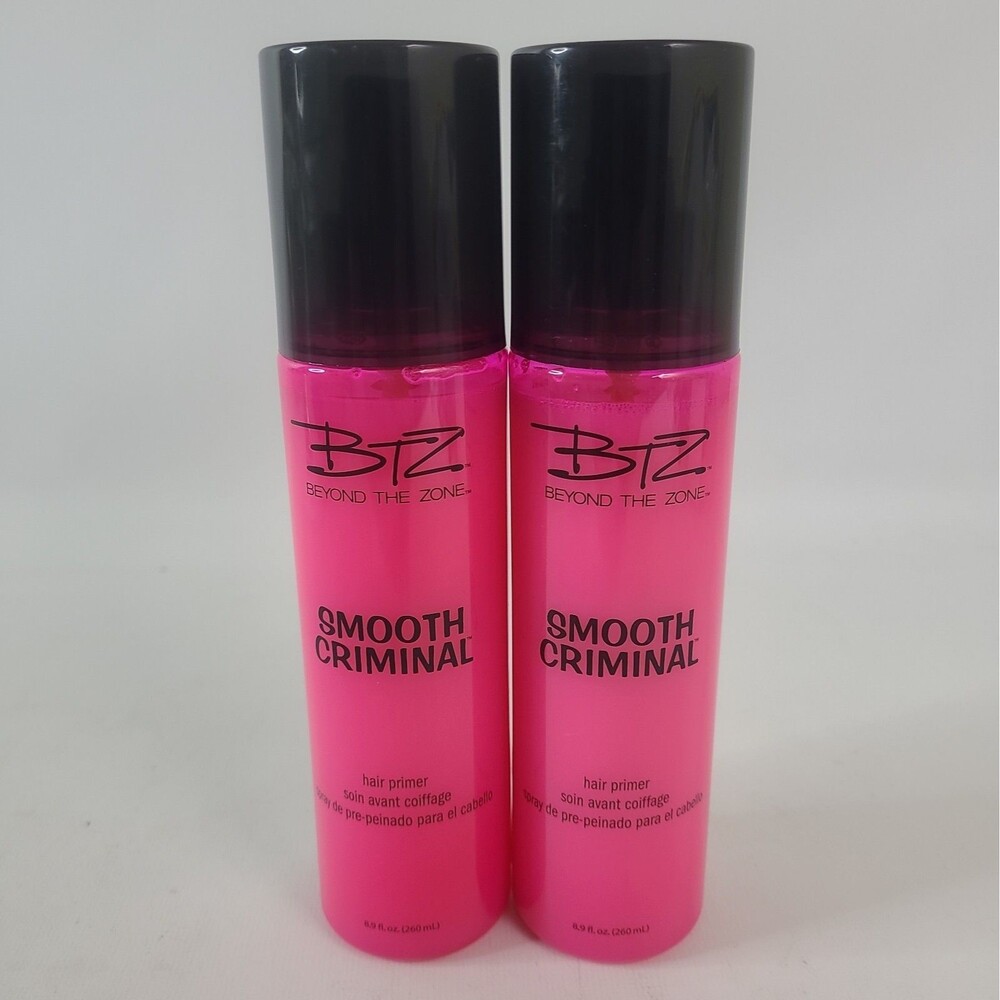 2pk Beyond The Zone Smooth Criminal Hair Primer Spray 8.9 fl oz each